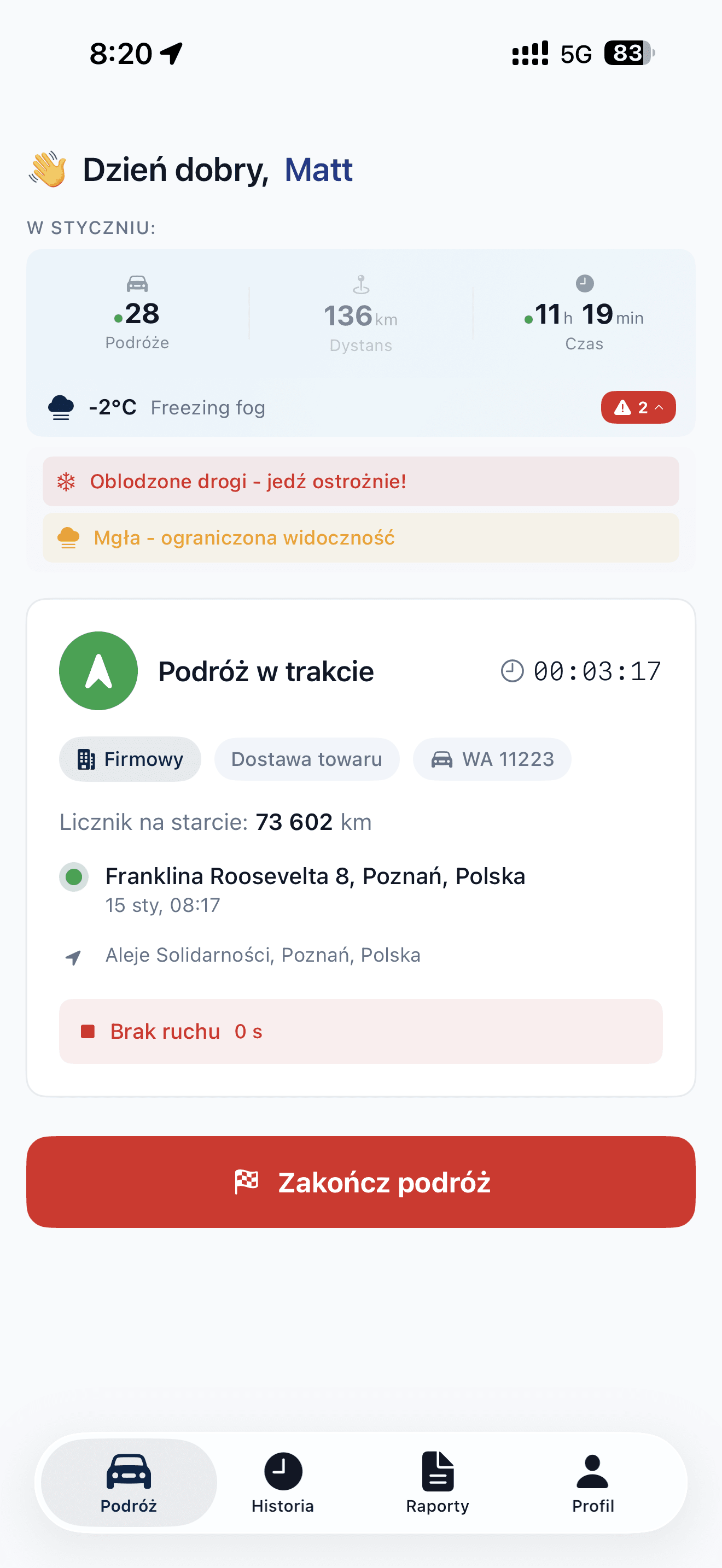Auto-Podróż: bez dotykania telefonu